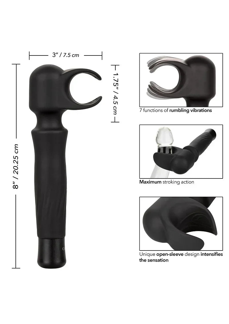 CalExoticsOptimumPowerMasturwandVibratingStroker7 @ Happytoys Sexshop: online sex shop for Feeling Happy & Easy 😊 the erotic store owned by a woman