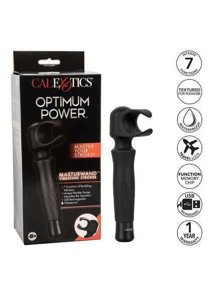 CalExoticsOptimumPowerMasturwandVibratingStroker9 @ Happytoys Sexshop: online sex shop for Feeling Happy & Easy 😊 the erotic store owned by a woman