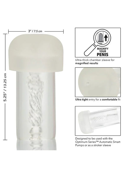CalExoticsOptimumSeriesAutomaticSmartPumpReplacementSleeve3 @ Happytoys Sexshop: online sex shop for Feeling Happy & Easy 😊 the erotic store owned by a woman