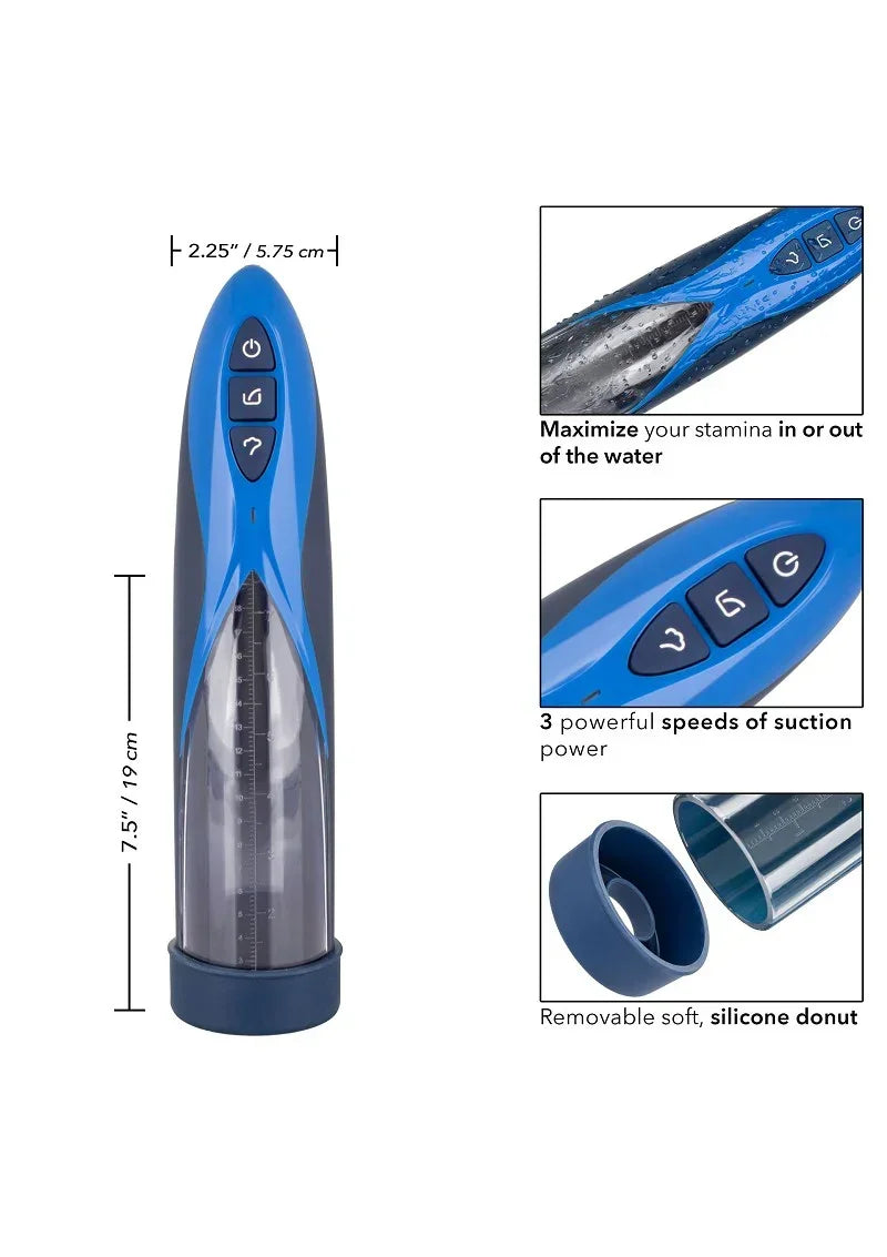 CalExoticsOptimumSeriesRechargeableWaterproofPump3 @ Happytoys Sexshop: online sex shop for Feeling Happy & Easy 😊 the erotic store owned by a woman
