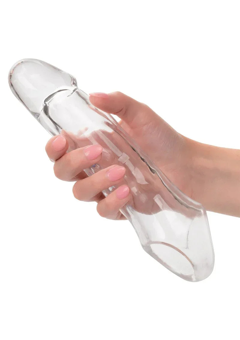 CalExoticsPerformanceMaxxClearExtension7.5_8 @ Happytoys Sexshop: online sex shop for Feeling Happy & Easy 😊 the erotic store owned by a woman