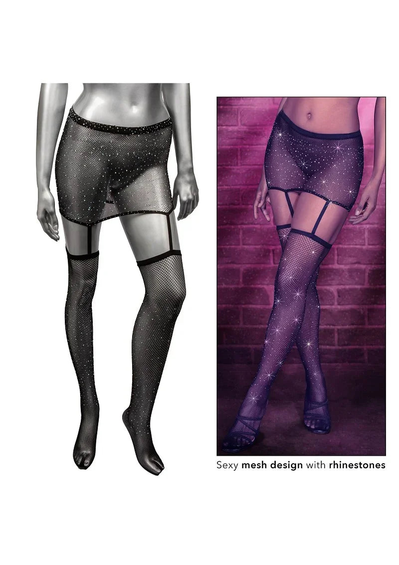 CalExoticsRadianceOnePieceGarterSkirtwithThighHighs5 @ Happytoys Sexshop: online sex shop for Feeling Happy & Easy 😊 the erotic store owned by a woman