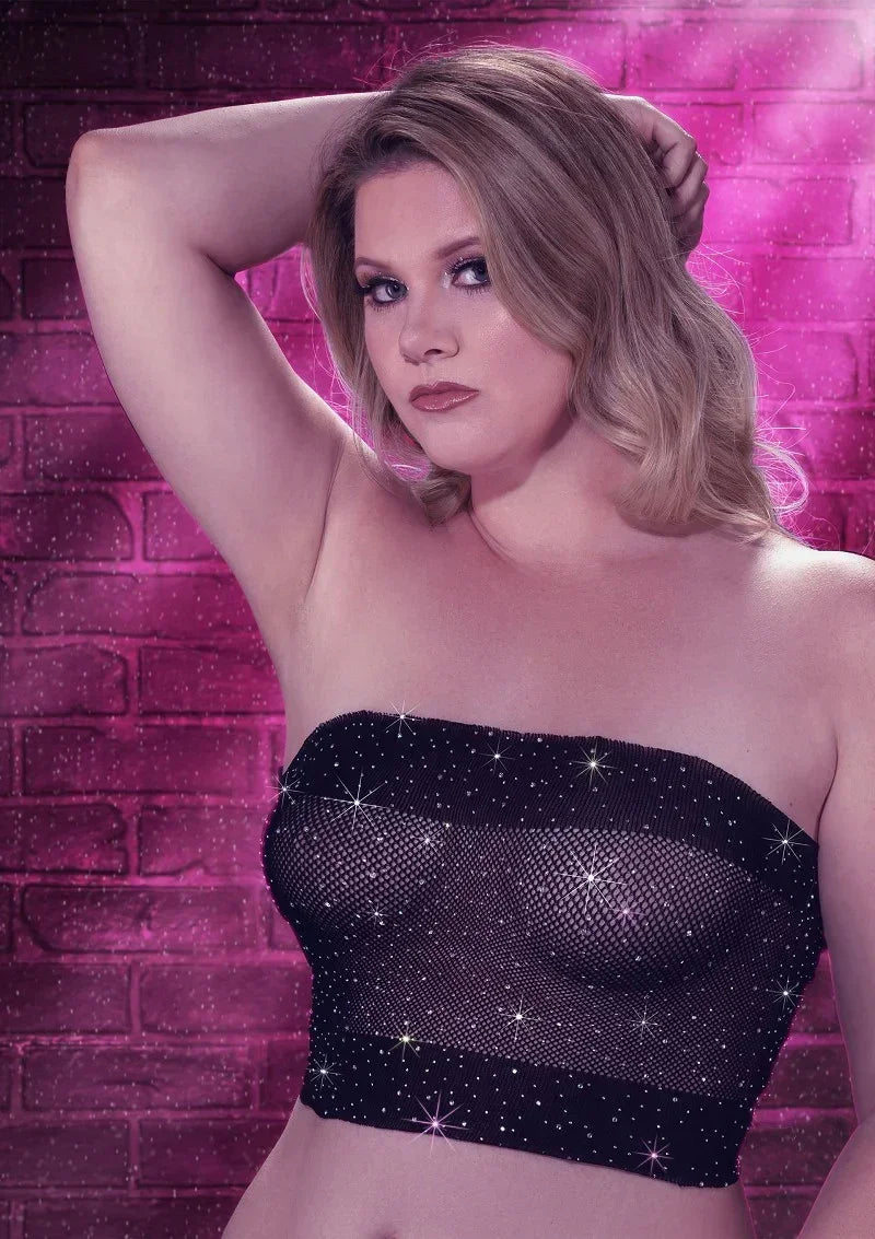 CalExoticsRadiancePlusSizeBandeauTop1 @ Happytoys Sexshop: online sex shop for Feeling Happy & Easy 😊 the erotic store owned by a woman