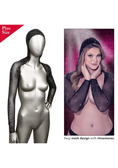 CalExoticsRadiancePlusSizeHoodedSchoudertruitje5 @ Happytoys Sexshop: online sex shop for Feeling Happy & Easy 😊 the erotic store owned by a woman