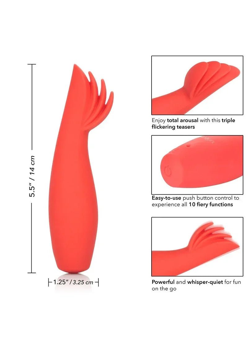 CalExoticsRedHotBlaze6 @ Happytoys Sexshop: online sex shop for Feeling Happy & Easy 😊 the erotic store owned by a woman