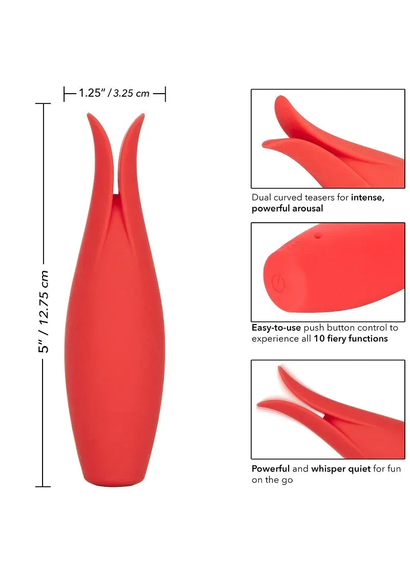 CalExoticsRedHotFury7 @ Happytoys Sexshop: online sex shop for Feeling Happy & Easy 😊 the erotic store owned by a woman