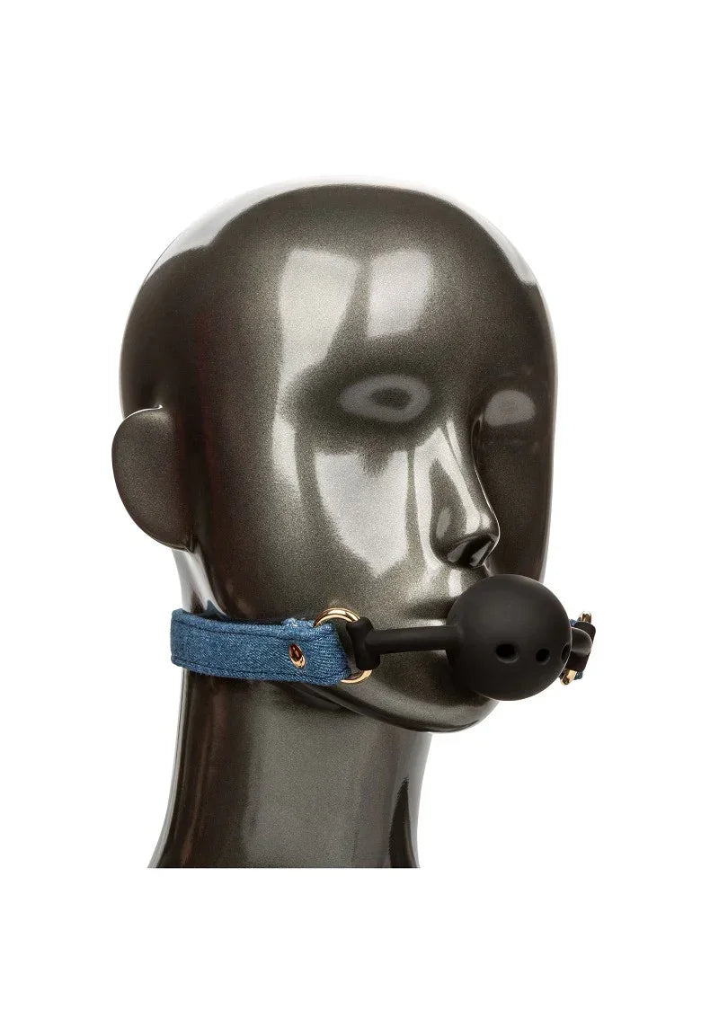 CalExoticsRide_emPremiumDenimCollectionBallGag7 @ Happytoys Sexshop: online sex shop for Feeling Happy & Easy 😊 the erotic store owned by a woman