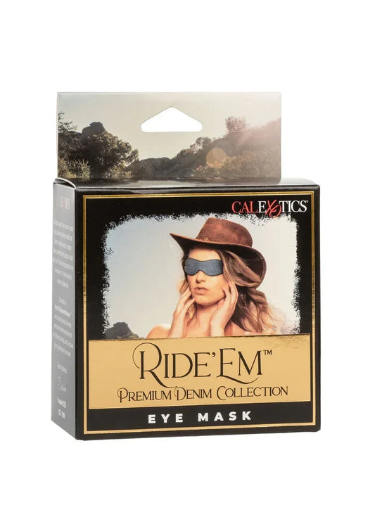 CalExoticsRide_emPremiumDenimCollectionEyeMask2 @ Happytoys Sexshop: online sex shop for Feeling Happy & Easy 😊 the erotic store owned by a woman