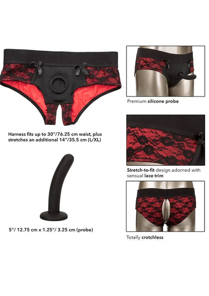 CalExoticsScandalCrotchlessPeggingPantySetLXL17 @ Happytoys Sexshop: online sex shop for Feeling Happy & Easy 😊 the erotic store owned by a woman