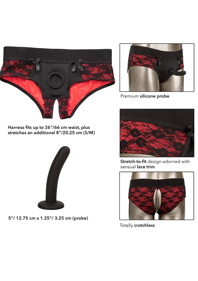 CalExoticsScandalCrotchlessPeggingPantySetSM17 @ Happytoys Sexshop: online sex shop for Feeling Happy & Easy 😊 the erotic store owned by a woman