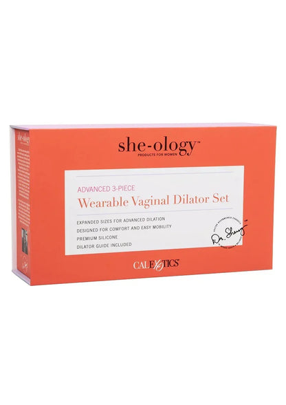 CalExoticsShe-ologyAdvanced3-PieceWearableVaginalDilatorSet2 @ Happytoys Sexshop: online sex shop for Feeling Happy & Easy 😊 the erotic store owned by a woman