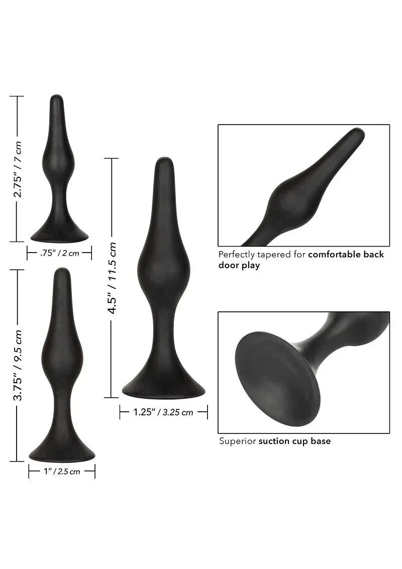 CalExoticsSiliconeAnalStarterKit6 @ Happytoys Sexshop: online sex shop for Feeling Happy & Easy 😊 the erotic store owned by a woman