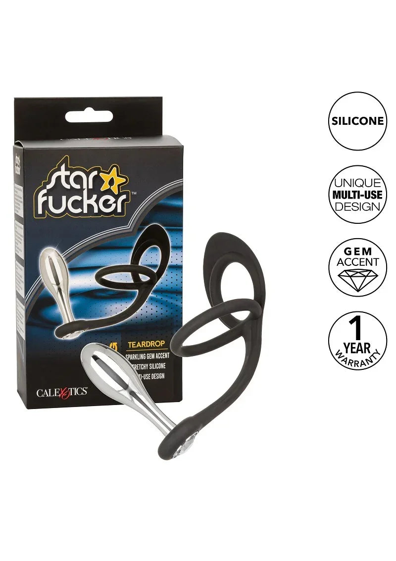 CalExoticsStarFuckerTeardropPlug6 @ Happytoys Sexshop: online sex shop for Feeling Happy & Easy 😊 the erotic store owned by a woman
