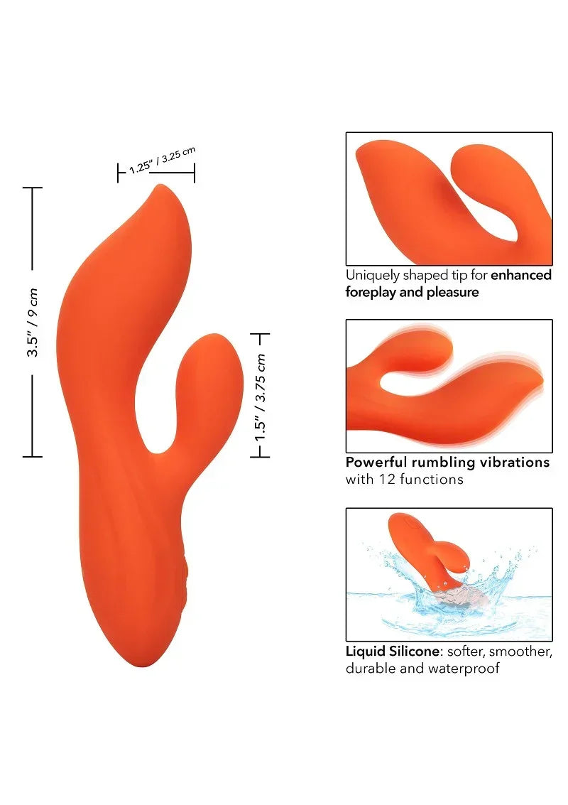 CalExoticsStellaLiquidSiliconeDualTeaser3 @ Happytoys Sexshop: online sex shop for Feeling Happy & Easy 😊 the erotic store owned by a woman
