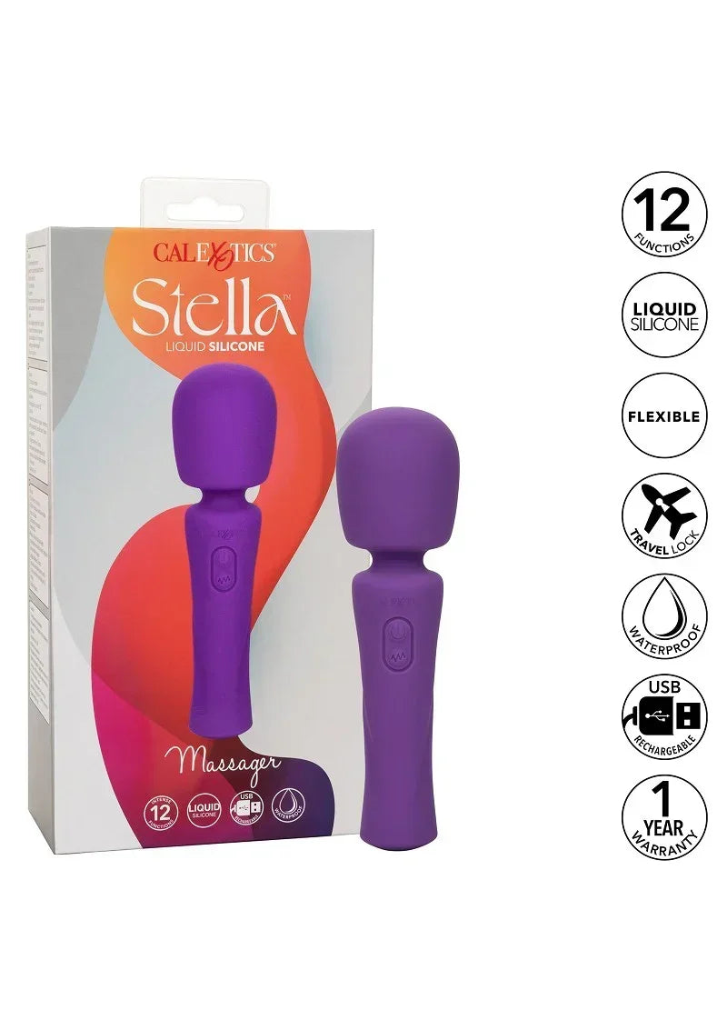 CalExoticsStellaLiquidSiliconeMassager4 @ Happytoys Sexshop: online sex shop for Feeling Happy & Easy 😊 the erotic store owned by a woman