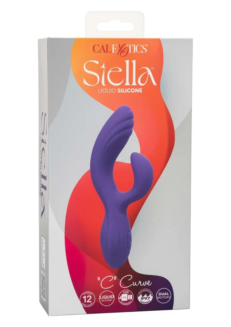 CalExoticsStellaLiquidSilicone_C_Curve2 @ Happytoys Sexshop: online sex shop for Feeling Happy & Easy 😊 the erotic store owned by a woman