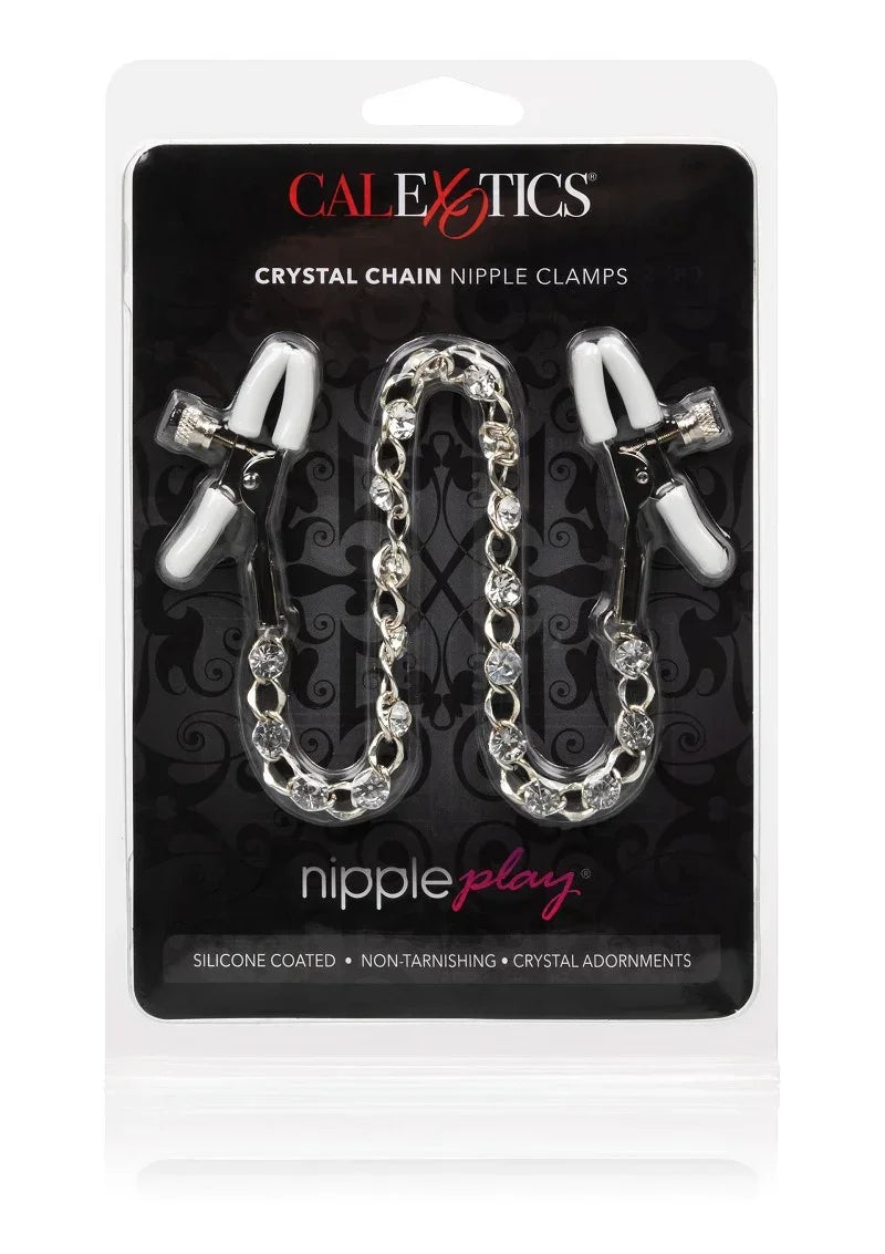 CalExotics_Nipple_Play_Crystal_Chain_tepel_klemmen_2 @ Happytoys Sexshop: online sex shop for Feeling Happy & Easy 😊 the erotic store owned by a woman