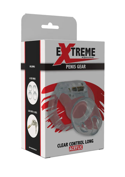 ClearControlCockCageLongbyHiddenDesire2 @ Happytoys Sexshop: online sex shop for Feeling Happy & Easy 😊 the erotic store owned by a woman