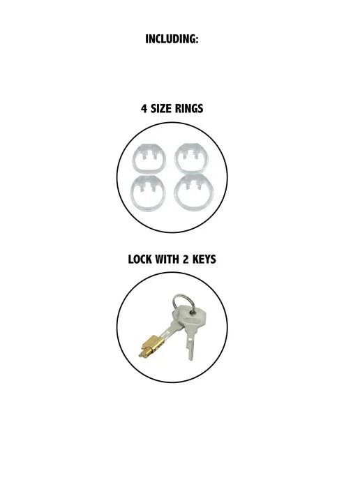 ClearControlCockCageLongbyHiddenDesire5 @ Happytoys Sexshop: online sex shop for Feeling Happy & Easy 😊 the erotic store owned by a woman
