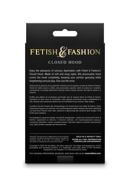ClosedHoodbyNSNovelties6 @ Happytoys Sexshop: online sex shop for Feeling Happy & Easy 😊 the erotic store owned by a woman