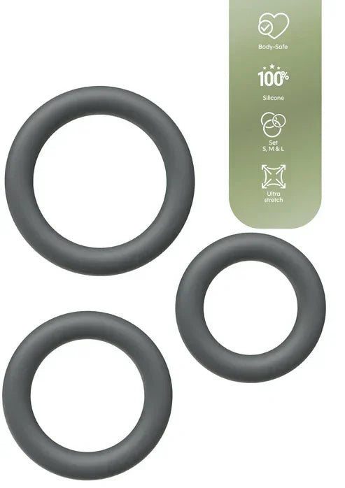 CockRingSet3pcsbyPlayhouse4 @ Happytoys Sexshop: online sex shop for Feeling Happy & Easy 😊 the erotic store owned by a woman