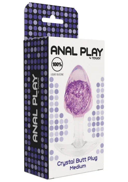 CrystalButtPlugMediumbyToyJoy2 @ Happytoys Sexshop: online sex shop for Feeling Happy & Easy 😊 the erotic store owned by a woman
