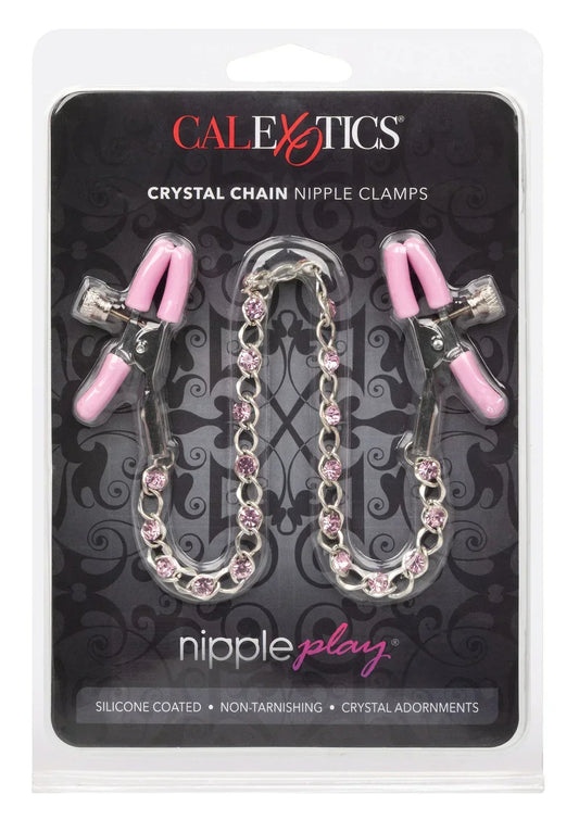 CrystalChainNippleClampsbyCalExotics2 @ Happytoys Sexshop: online sex shop for Feeling Happy & Easy 😊 the erotic store owned by a woman