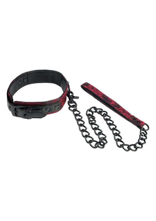 DeScandalCollarwithLeashiseensexykettingmethalsband_speciaalontworpenvoorkoppelsdiezichwillenbegevenindewereldvanBDSM.1 @ Happytoys Sexshop: online sex shop for Feeling Happy & Easy 😊 the erotic store owned by a woman
