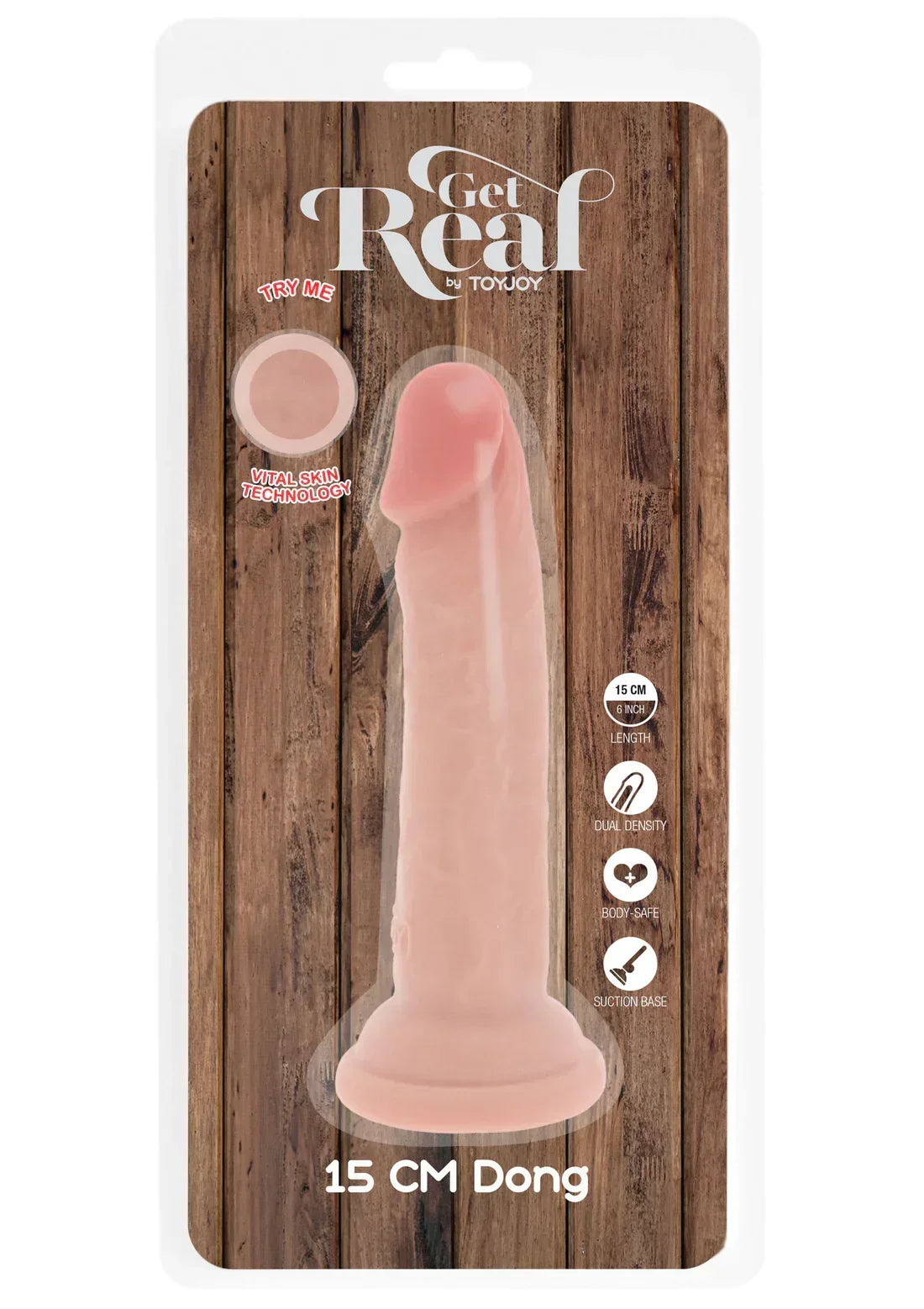 DeluxeDualDensityDongTPE15cmbyToyJoy2 @ Happytoys Sexshop: online sex shop for Feeling Happy & Easy 😊 the erotic store owned by a woman
