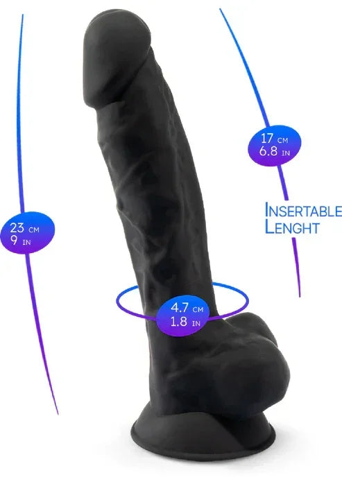 DildoModel9inchbySilex13 @ Happytoys Sexshop: online sex shop for Feeling Happy & Easy 😊 the erotic store owned by a woman