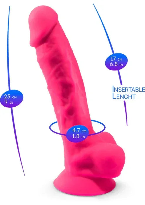 DildoModel9inchbySilex19 @ Happytoys Sexshop: online sex shop for Feeling Happy & Easy 😊 the erotic store owned by a woman