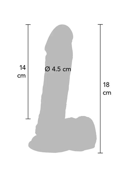 DildoPVC18cmbyToyJoy4 @ Happytoys Sexshop: online sex shop for Feeling Happy & Easy 😊 the erotic store owned by a woman