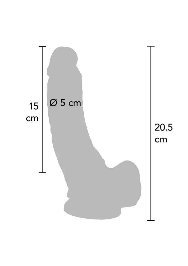 DildoPVC20.5cmbyToyJoy4 @ Happytoys Sexshop: online sex shop for Feeling Happy & Easy 😊 the erotic store owned by a woman