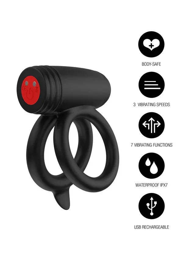 ElitePowerTwinC-RingbyHiddenDesire3 @ Happytoys Sexshop: online sex shop for Feeling Happy & Easy 😊 the erotic store owned by a woman