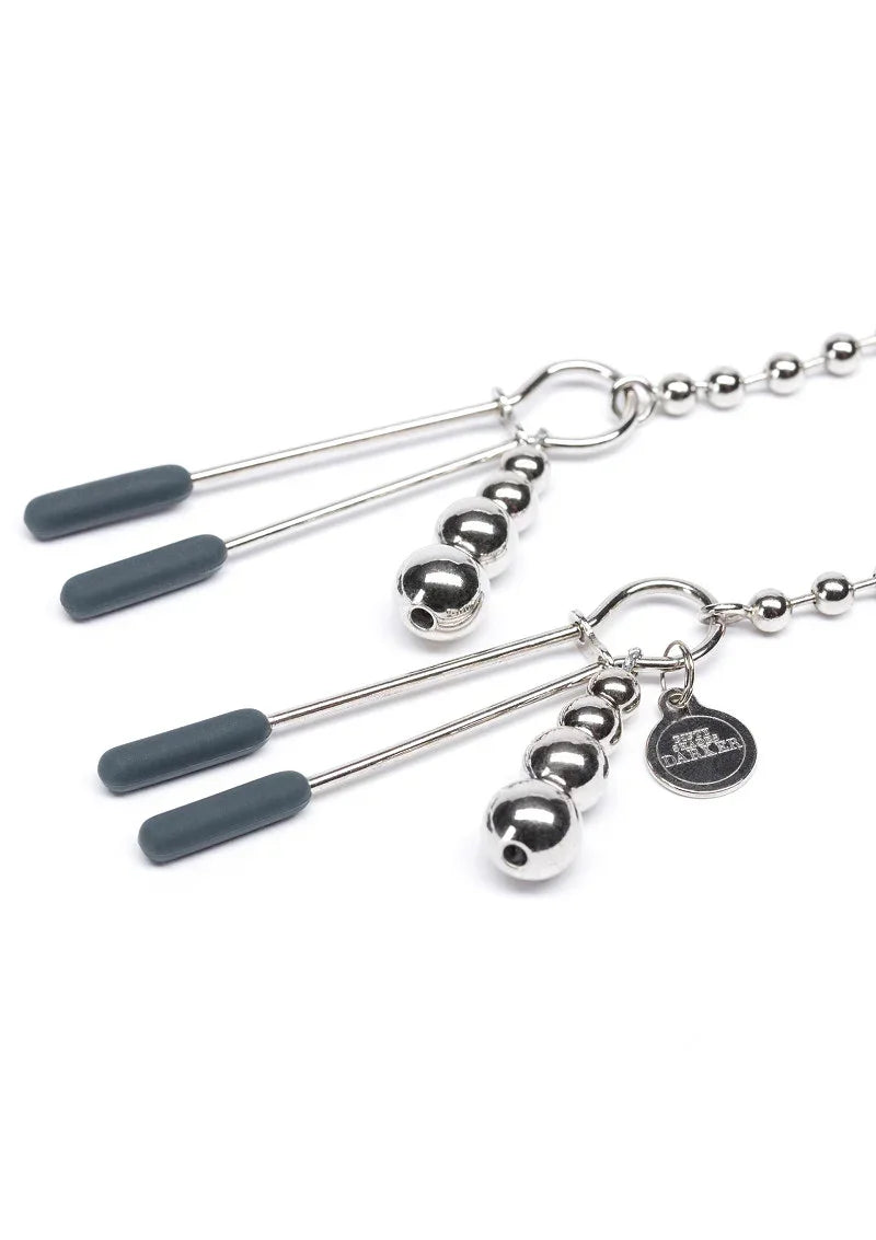 FiftyShadesDarkerAtMyMercyBeadedChainNippleClamps5 @ Happytoys Sexshop: online sex shop for Feeling Happy & Easy 😊 the erotic store owned by a woman