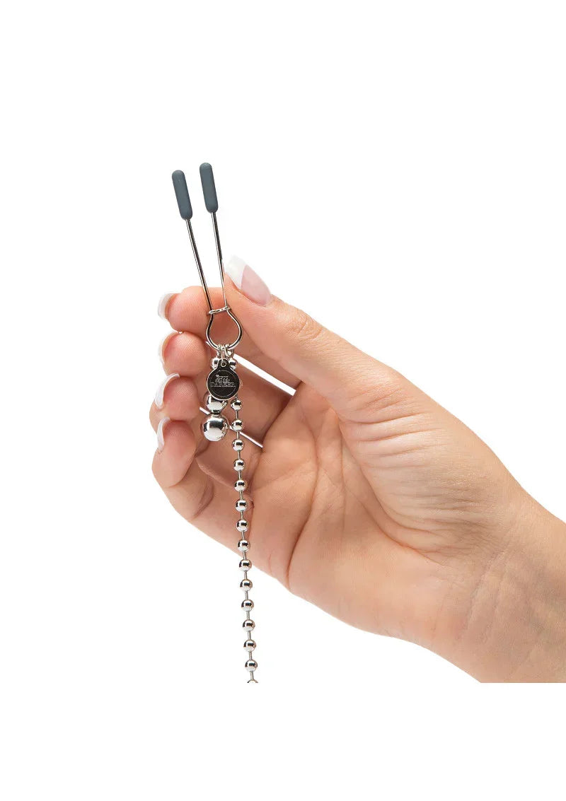 FiftyShadesDarkerAtMyMercyBeadedChainNippleClamps6 @ Happytoys Sexshop: online sex shop for Feeling Happy & Easy 😊 the erotic store owned by a woman