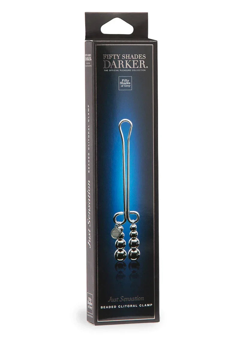 FiftyShadesDarkerJustSensationBeadedClitoralClamp2 @ Happytoys Sexshop: online sex shop for Feeling Happy & Easy 😊 the erotic store owned by a woman
