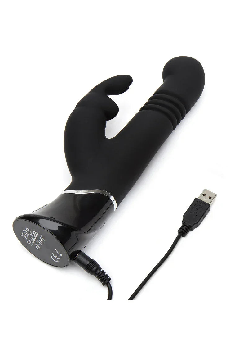 FiftyShadesofGreyGreedyGirlRechargeableThrustingG-SpotRabbitVibrator5 @ Happytoys Sexshop: online sex shop for Feeling Happy & Easy 😊 the erotic store owned by a woman