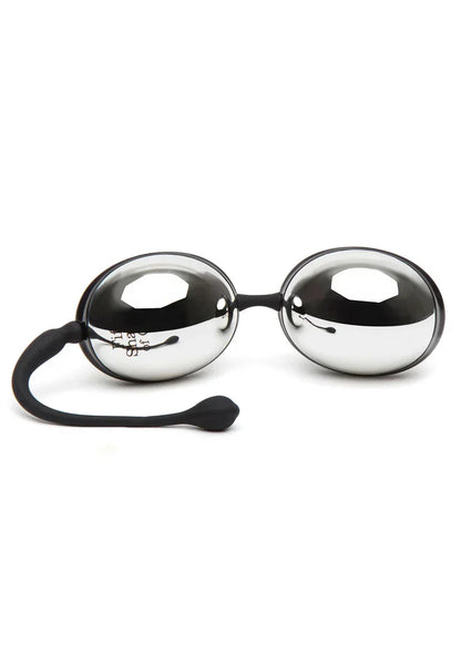 FiftyShadesofGreyInnerGoddessSilverJiggleBalls67g1 @ Happytoys Sexshop: online sex shop for Feeling Happy & Easy 😊 the erotic store owned by a woman