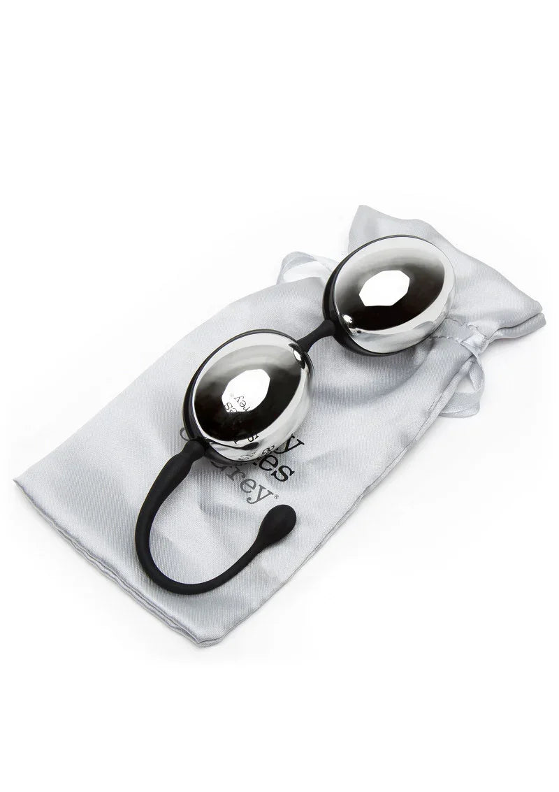 FiftyShadesofGreyInnerGoddessSilverJiggleBalls67g3 @ Happytoys Sexshop: online sex shop for Feeling Happy & Easy 😊 the erotic store owned by a woman