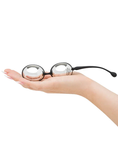 FiftyShadesofGreyInnerGoddessSilverJiggleBalls67g4 @ Happytoys Sexshop: online sex shop for Feeling Happy & Easy 😊 the erotic store owned by a woman