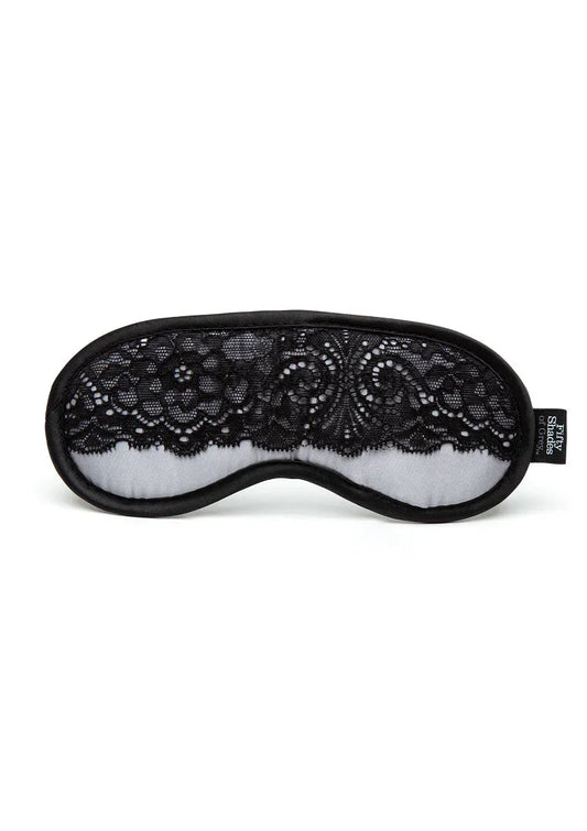 FiftyShadesofGreyPlayNiceSatin_LaceBlindfold1 @ Happytoys Sexshop: online sex shop for Feeling Happy & Easy 😊 the erotic store owned by a woman