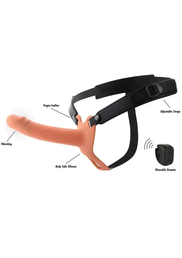 HollowPenisStraponVibrating18cmSkinbyHiddenDesire8 @ Happytoys Sexshop: online sex shop for Feeling Happy & Easy 😊 the erotic store owned by a woman