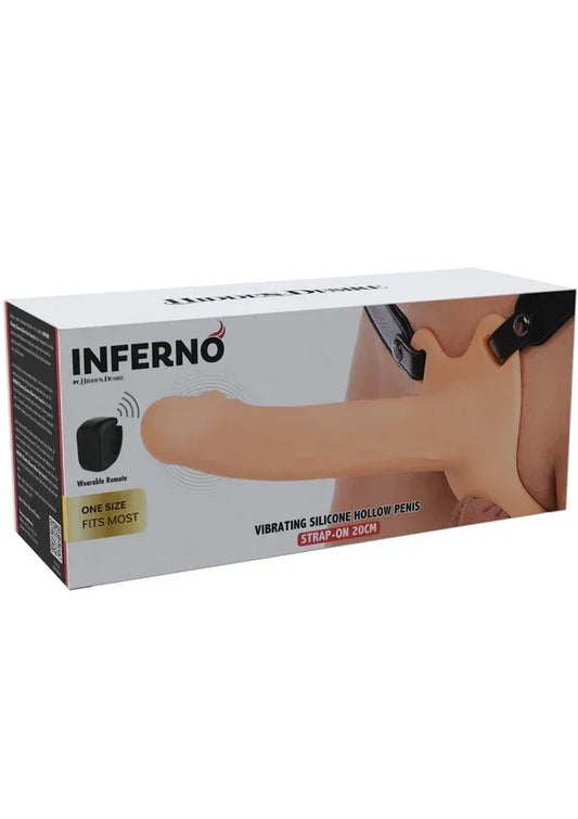 HollowPenisStraponVibrating20cmbyHiddenDesire2 @ Happytoys Sexshop: online sex shop for Feeling Happy & Easy 😊 the erotic store owned by a woman
