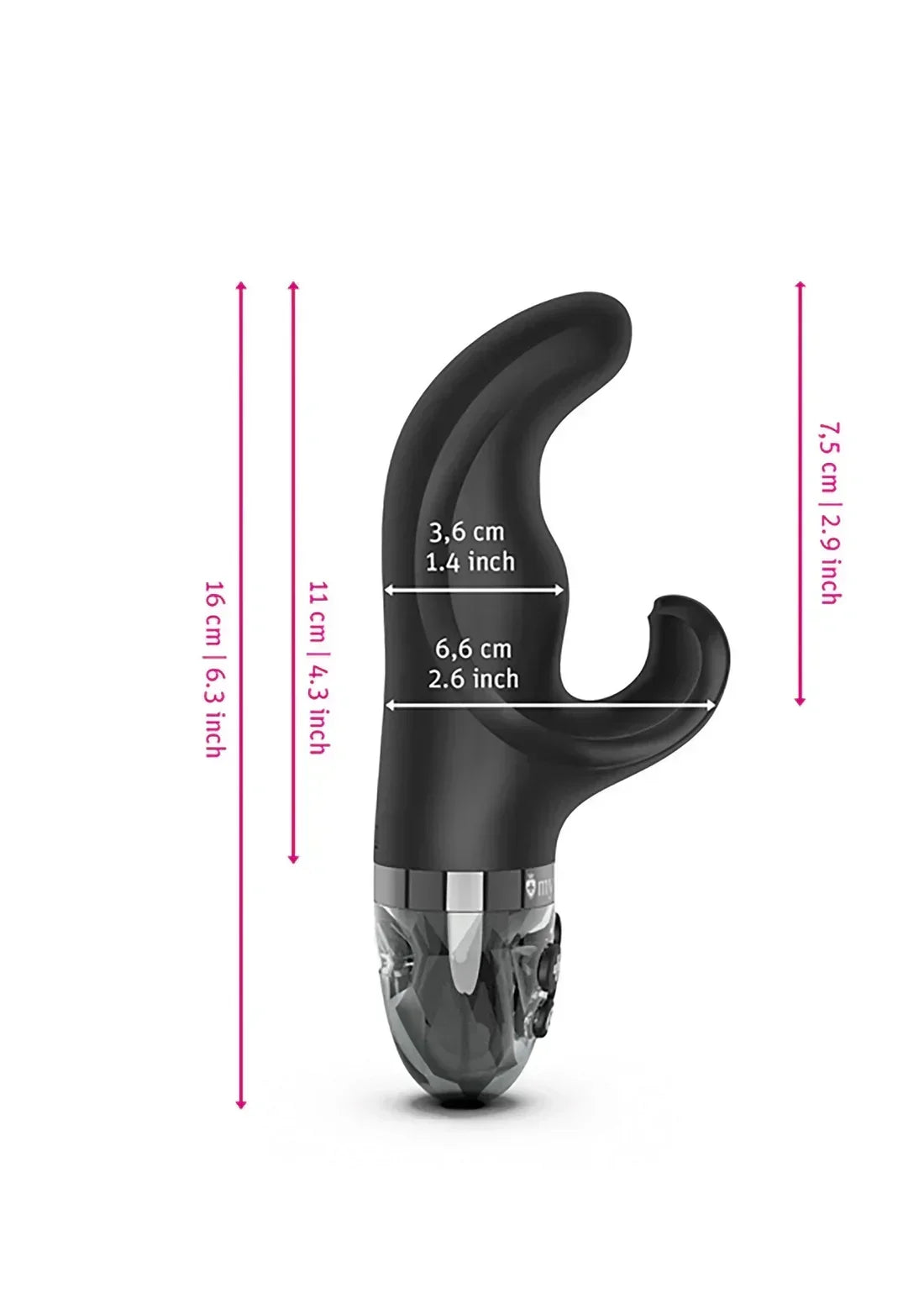 HopHopBobEstimVibratorbyMyStim6 @ Happytoys Sexshop: online sex shop for Feeling Happy & Easy 😊 the erotic store owned by a woman
