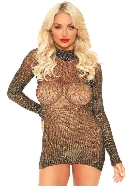 Leg-Avenue-Lurex-sleeved-fishnet-Jurkje-Happytoys-Sexshop-liever-Happy-dan-Easy-728 @ Happytoys Sexshop: online sex shop for Feeling Happy & Easy 😊 the erotic store owned by a woman