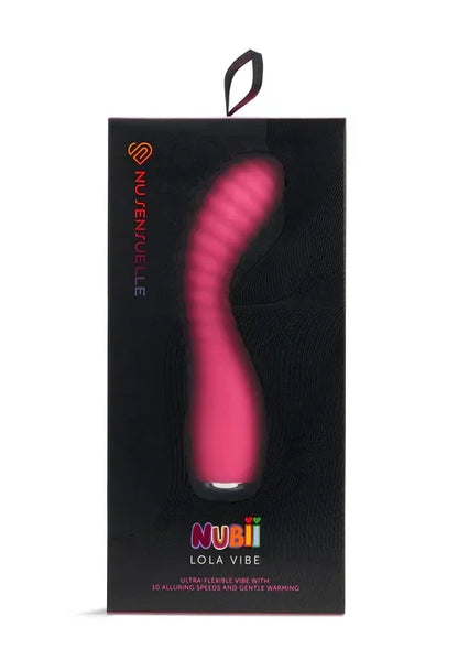 LolaFlexibleWarmingVibratorbyNuSensuelle2 @ Happytoys Sexshop: online sex shop for Feeling Happy & Easy 😊 the erotic store owned by a woman