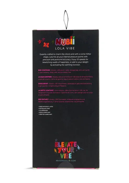 LolaFlexibleWarmingVibratorbyNuSensuelle6 @ Happytoys Sexshop: online sex shop for Feeling Happy & Easy 😊 the erotic store owned by a woman