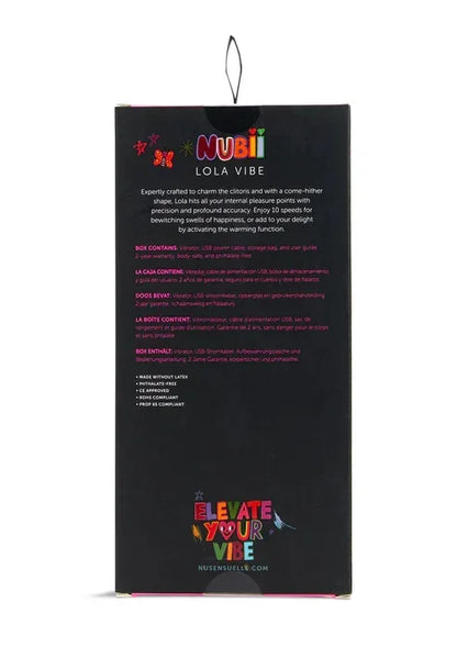 LolaFlexibleWarmingVibratorbyNuSensuelle6 @ Happytoys Sexshop: online sex shop for Feeling Happy & Easy 😊 the erotic store owned by a woman