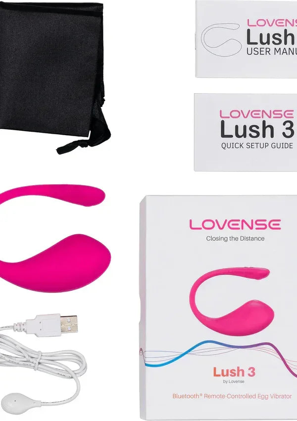 Lush3byLovesense6 @ Happytoys Sexshop: online sex shop for Feeling Happy & Easy 😊 the erotic store owned by a woman